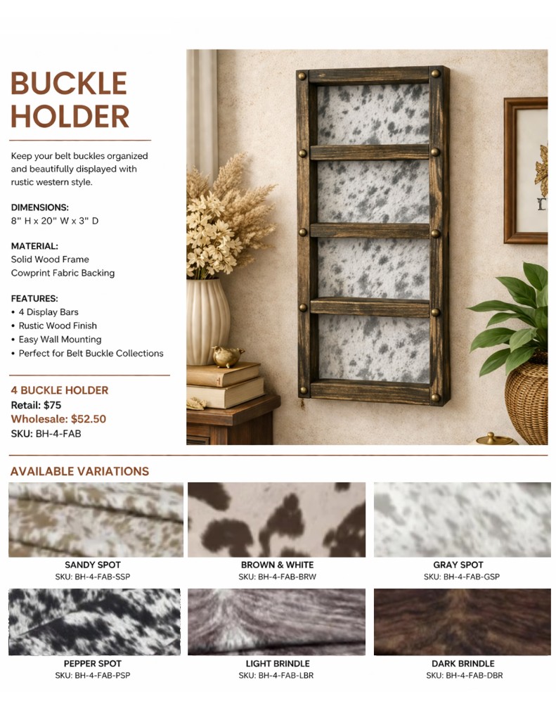4 Buckle Holder