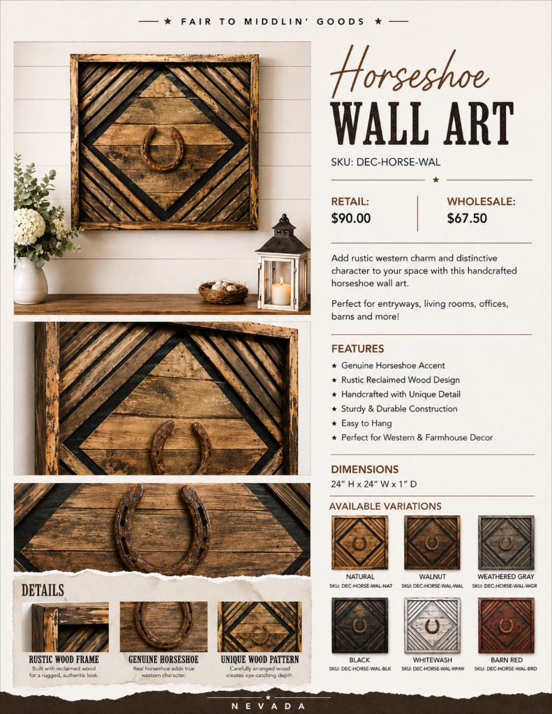 Horseshoe Wall Art