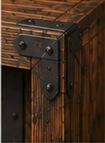 Thick Solid Wood Frame
