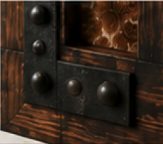 Hand-Forged Steel Accents