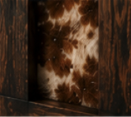 Genuine Cowhide Inlays
