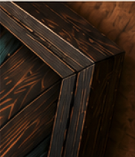 Thick Solid Wood Frame
